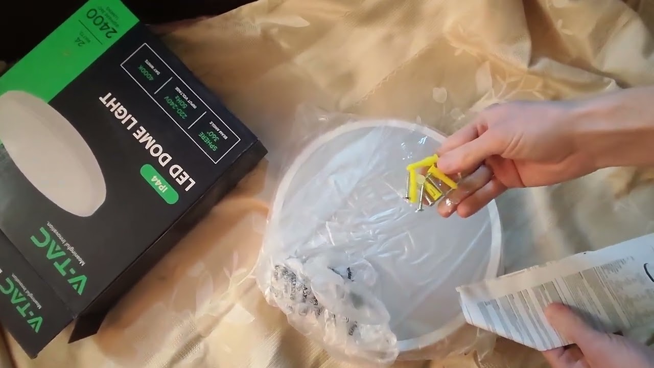 V-TAC Led Dome Light 24w/2400 lumen | VT-34305