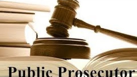 powers and role of public prosecutor under code of criminal procedure code