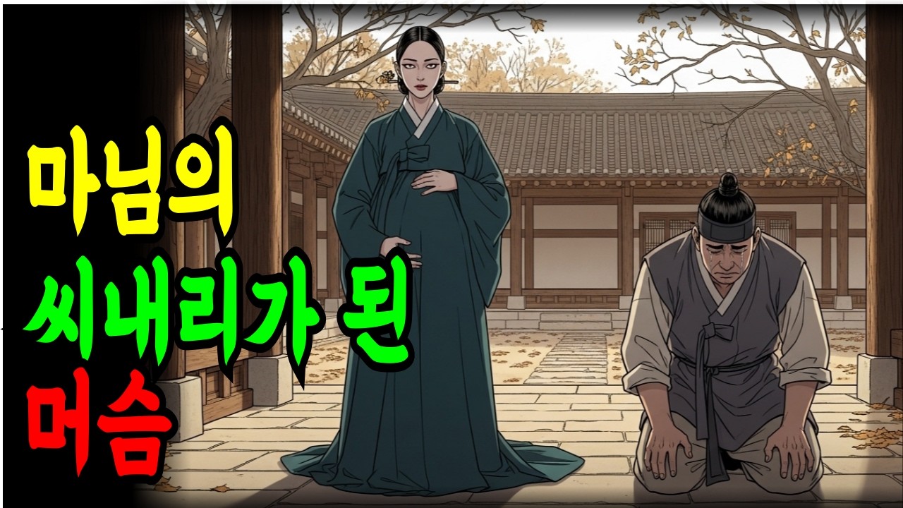 아이의 아버지는 머슴이었습니다  마님은 목적을 이루고 돌변했습니다  l조선 야담l머슴 ㅣ마님 ㅣ 씨내리 ㅣ씨받이