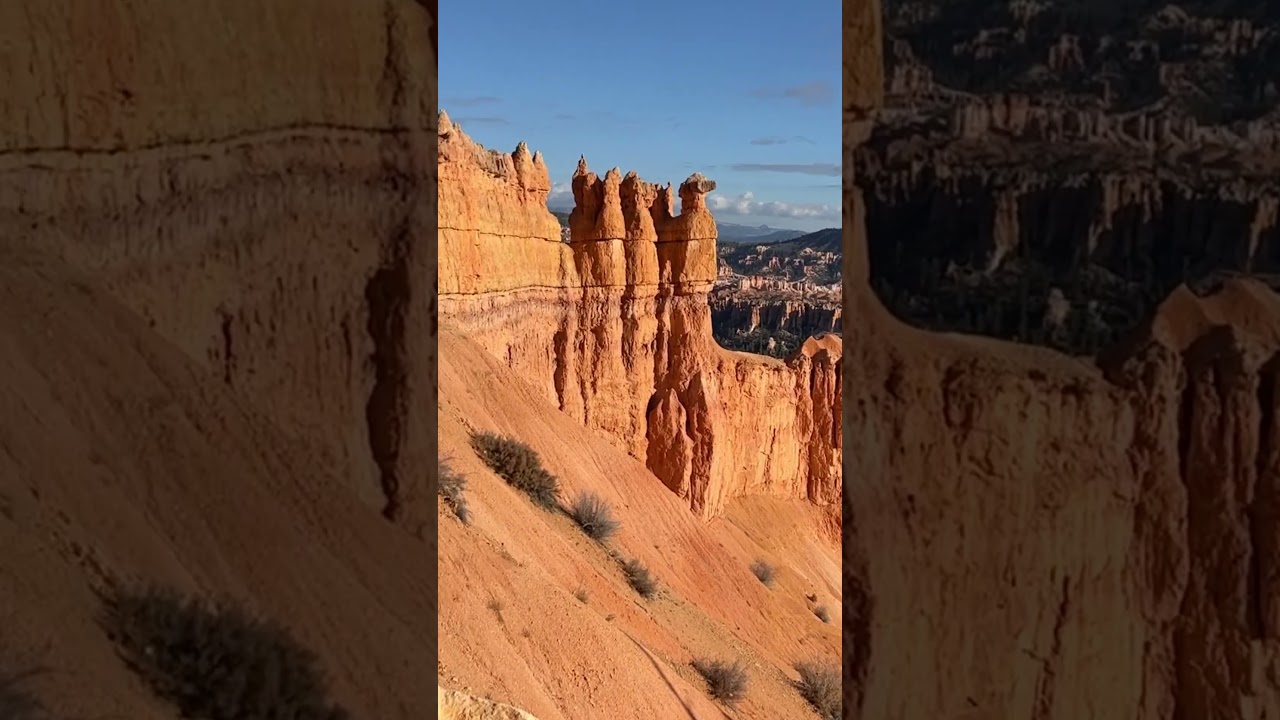 The peekaboo trail at Bryce Canyon