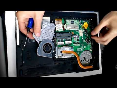 разборка ноутбука MSI MS 1632