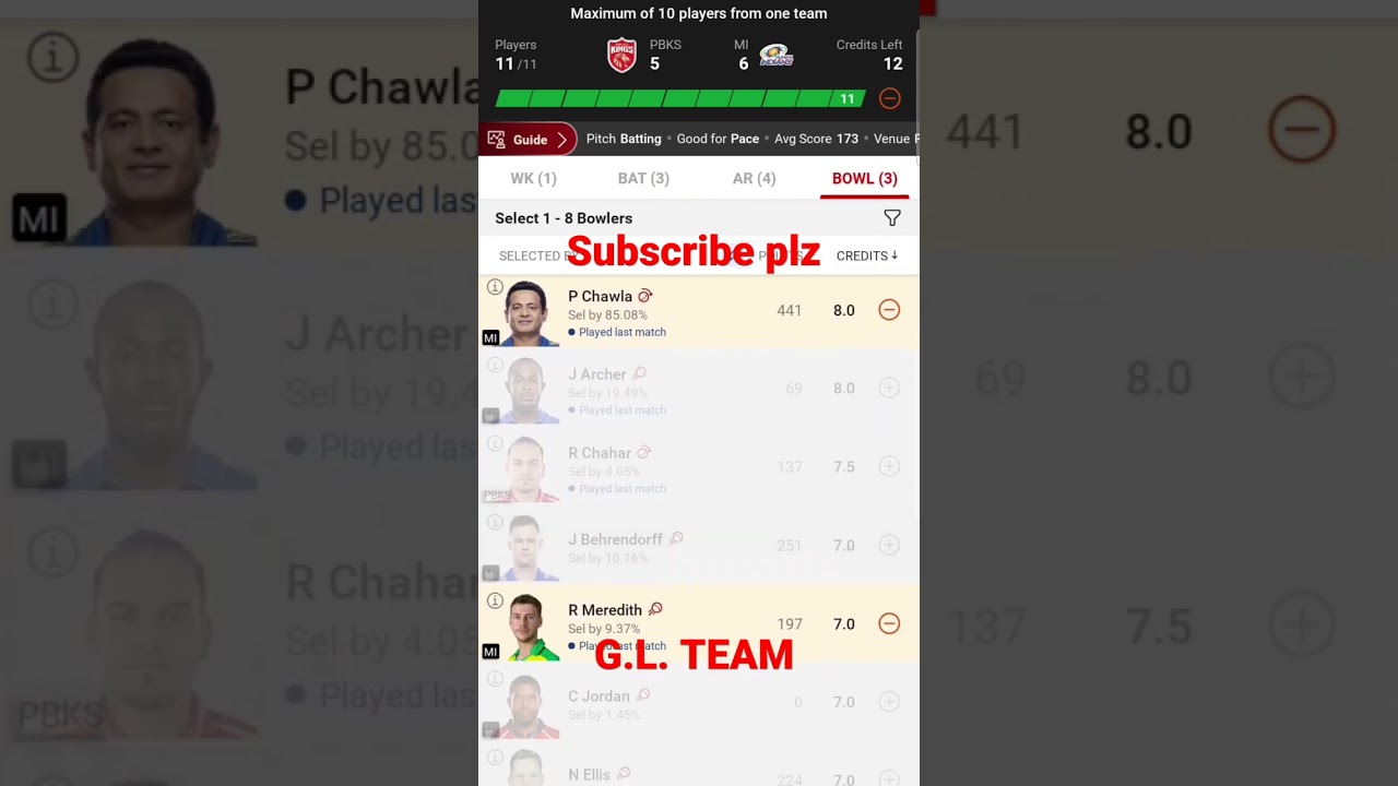 mi vs pbks dream11 predictions/