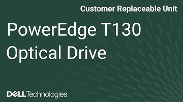 PowerEdge T130: Remove/Install Optical Drive