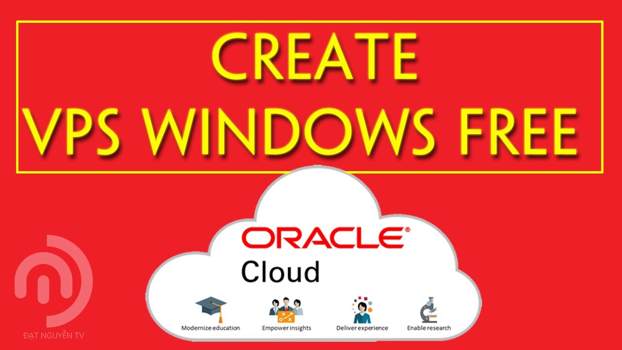 เช่า vps windows  2022 New  Tạo VPS Window Free 30Gb RAM Tại Oracle, VPS Miễn Phí 30 Ngày