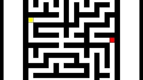 Giải mê cung. BFS. Breadth first search. Tìm kiếm theo chiều rộng. Demo 1