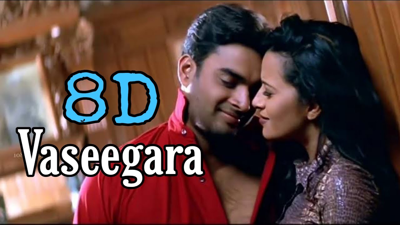 Vaseegara Minnale 8d Tamil Song Bombay Jayashri Madhavan Reema Sen Harris Jayaraj Youtube