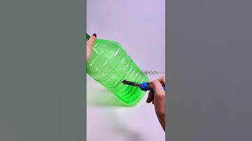 Ý tưởng tái chế bất ngờ: Chai dầu ăn đã hết hóa chậu hoa treo đẹp mê #diy #handmade #sángtạo