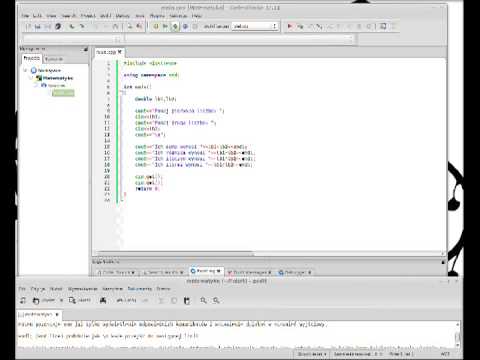 Jak zrobić kalkulator w c++ #2 - YouTube
