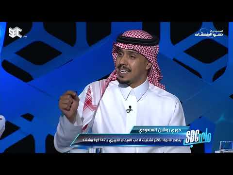 ملعب  بسام الدخيل طموح الشباب يتمثل في العودة للمنافسة على كل البطولات قناة 