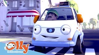 Cars For Kids - The Olly Bus Transport For Kids Olly The Little White Van