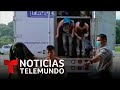 Rescatan a 128 migrantes dentro de un camión en México | Noticias Telemundo