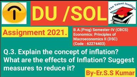 Q3. B.A.(Prog) Semester-IV (CBCS) Economics: Principles of Macroeconomics II (DSC) (Code : 62274403)
