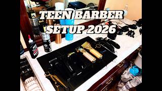 TEEN BARBER SETUP TOUR 2026!!