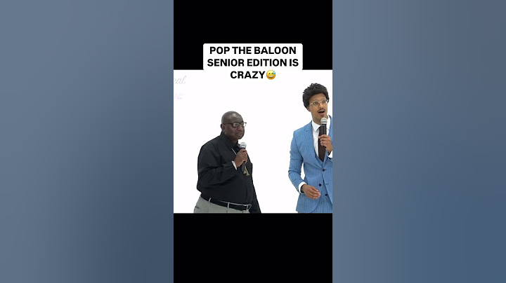 Balloon pop senior edition. #lol