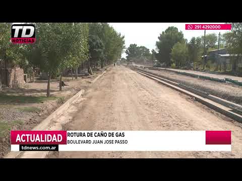 INFORME ROTURA DE CAÑO  DE GAS VILLA MITRE 15 03 21