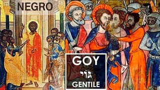 GOY - NEGRO TO BIANCO A TRUE GENTILE GOSPEL MADE THEM & EDOM YAH'S PEOPLE &  ISRAEL NOT