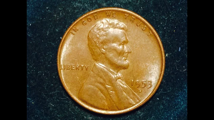 1953 D Wheat Penny (Mintage 700 Million)