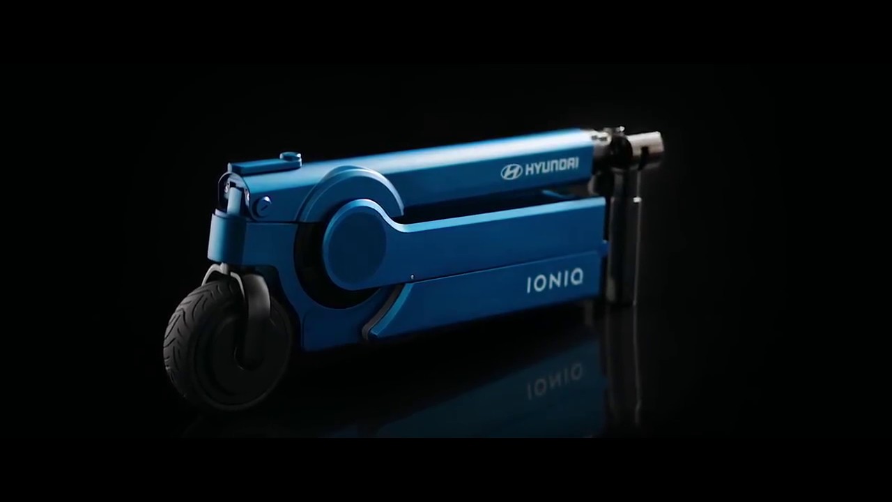 Ioniq : La trottinette électrique pliable de Hyundai