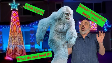 32 strand RGB Mega Tree Mattos Design Sasquatch, 3200 lights full build, cost and how to plan.