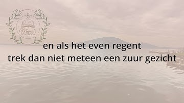 Niet ver weg  - Samson & Gert (Lyrics)