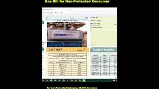 667. Gas Bill for Non-Protected Category|Sui Gas Price Increase 2024|SNGPL|SSGC|Utility Bills