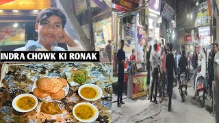 “Free Ice Cream Treat by Ayaan Bhai 🍦 | Exploring Indra Chowk Market & Street Food!”