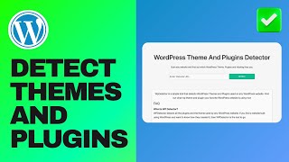 [Easy Guide] Detect WordPress Themes and Plugins on Websites