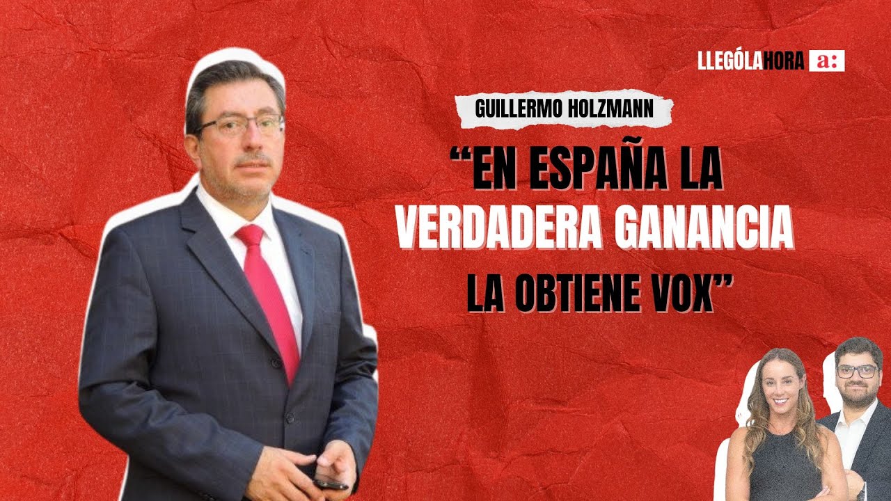 Guillermo Holzmann: “La verdadera ganancia la obtiene Vox”.