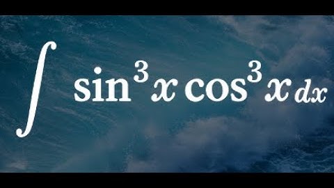 integral sin^3(x) cos^3(x) dx