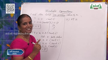 Class 10 | Maths | Numbers and Sequence | Modular Arithmetic | Unit 2  | Part 2 | EM | KalviTv