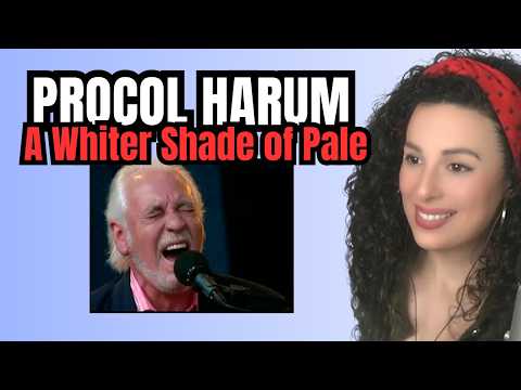 Spanish Girl Reacts Procol Harum - A Whiter Shade of Pale (live in Denmark, 2006)