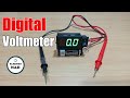membuat alat ukur baterai / Aki dengan digital voltmeter