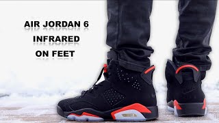 air jordan 6 infrared 2019 on feet