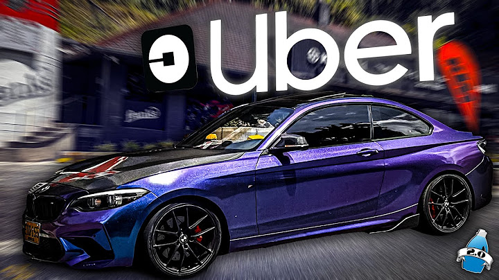 UBER por UN DÍA con un CARRO DEPORTIVO