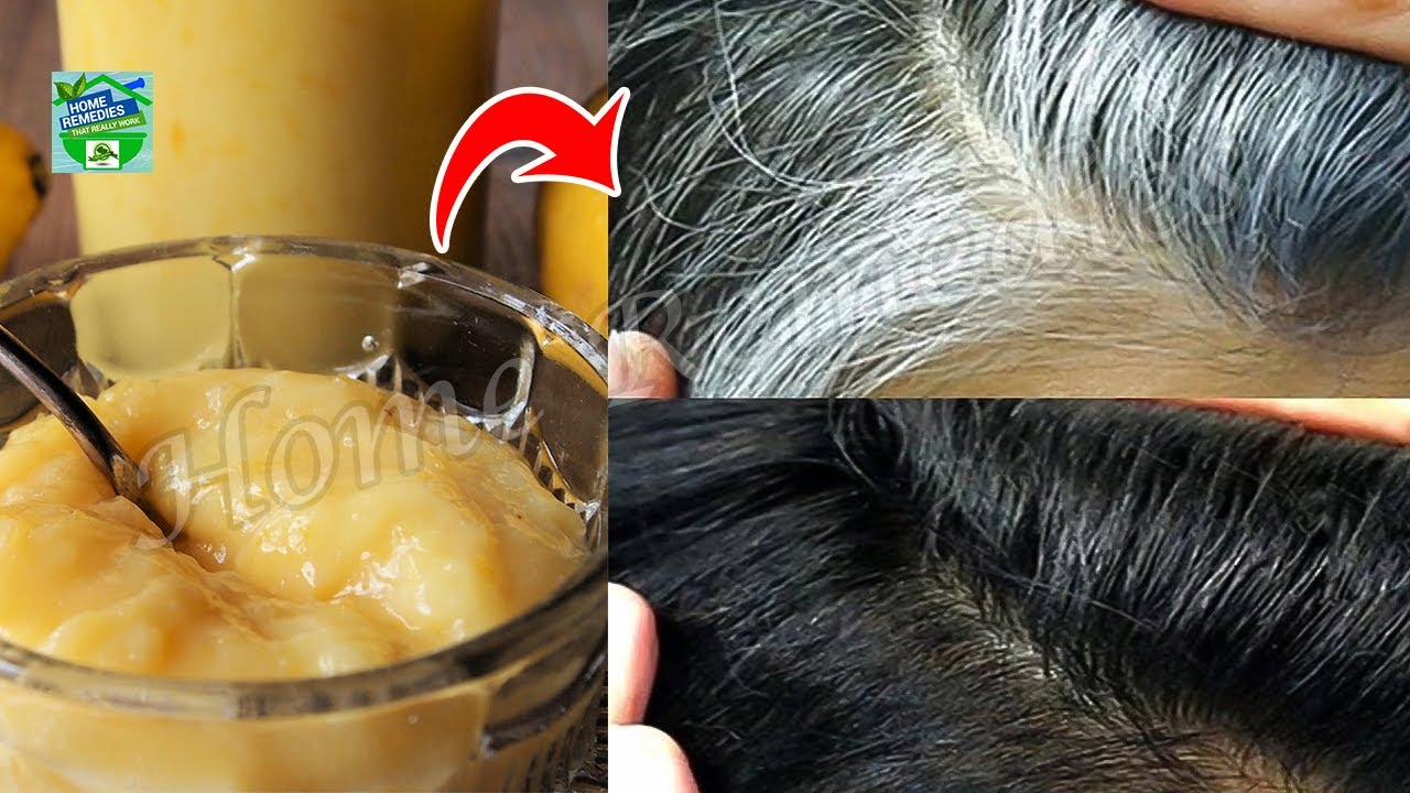 How To Fix Grey Hair With This Homemade Miracle Drink ? YouTube