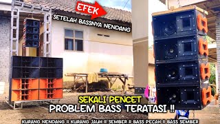 Penyebab Bass Kurang Nendang !! Solusi Sound Miniatur Gantung Keren CLA Lombhus