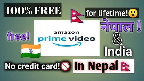 Get amazon prime video free | 2023 | 100% working no credit card required | for Lifetime I The Bish