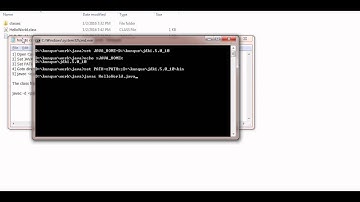 Compile java file from command prompt