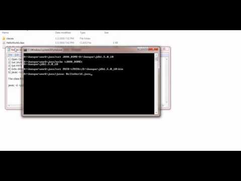Compile java file from command prompt