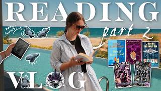 Off to Daerune 🏝️ 🍂 Beach reads ft. Magical Readathon Autumn Equinox Reading Vlog | PART 2