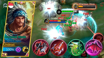 LAPU-LAPU HACK LIFESTEAL | LAPU-LAPU BEST BUILD 2022 | MLBB