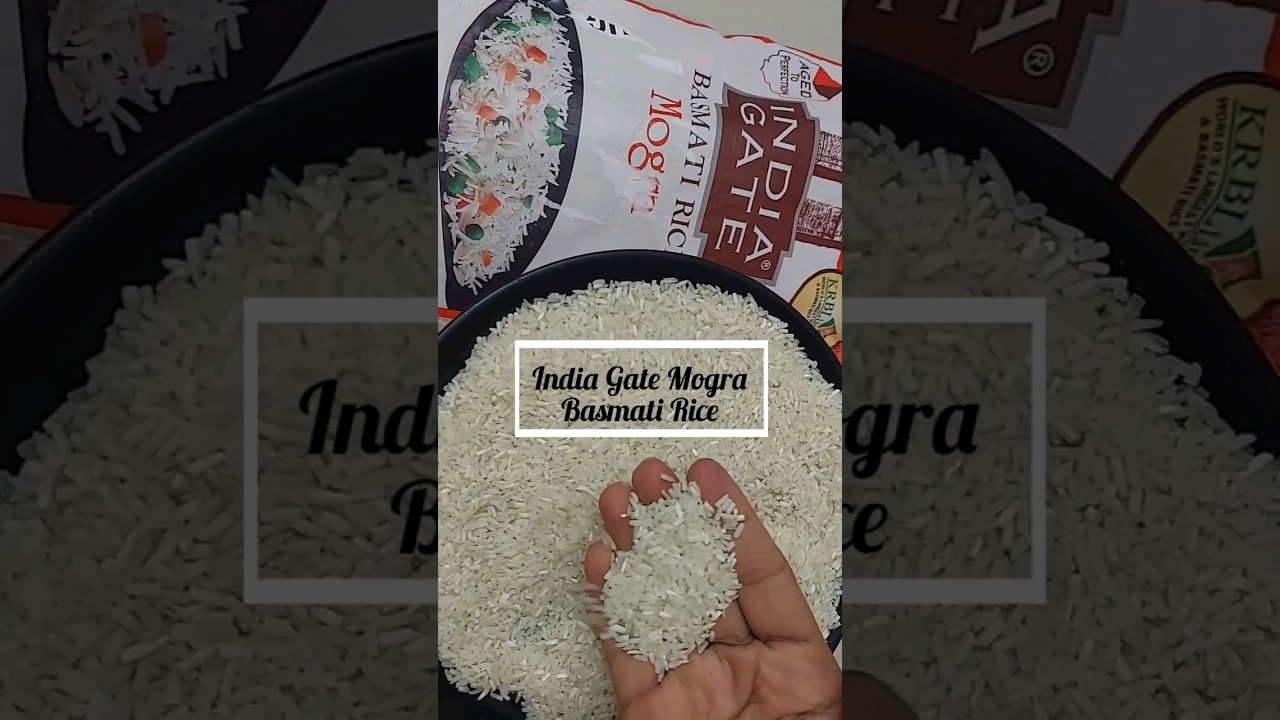 India Gate Mogra Basmati Rice Review 