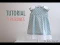 Costura y patrones vestido para niñas (gratis hasta talla 7 años)