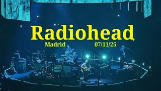 Radiohead-Live Movistar Arena Madrid 071125