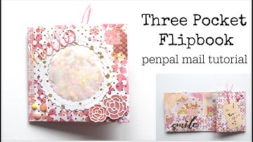 3 Pocket Flipbook | Penpal Mail Ideas