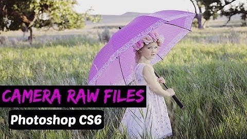 How to Open Camera Raw Files in Photoshop📷 CS6