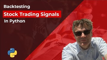 Stock Trading Signals based on Backtesting in Python