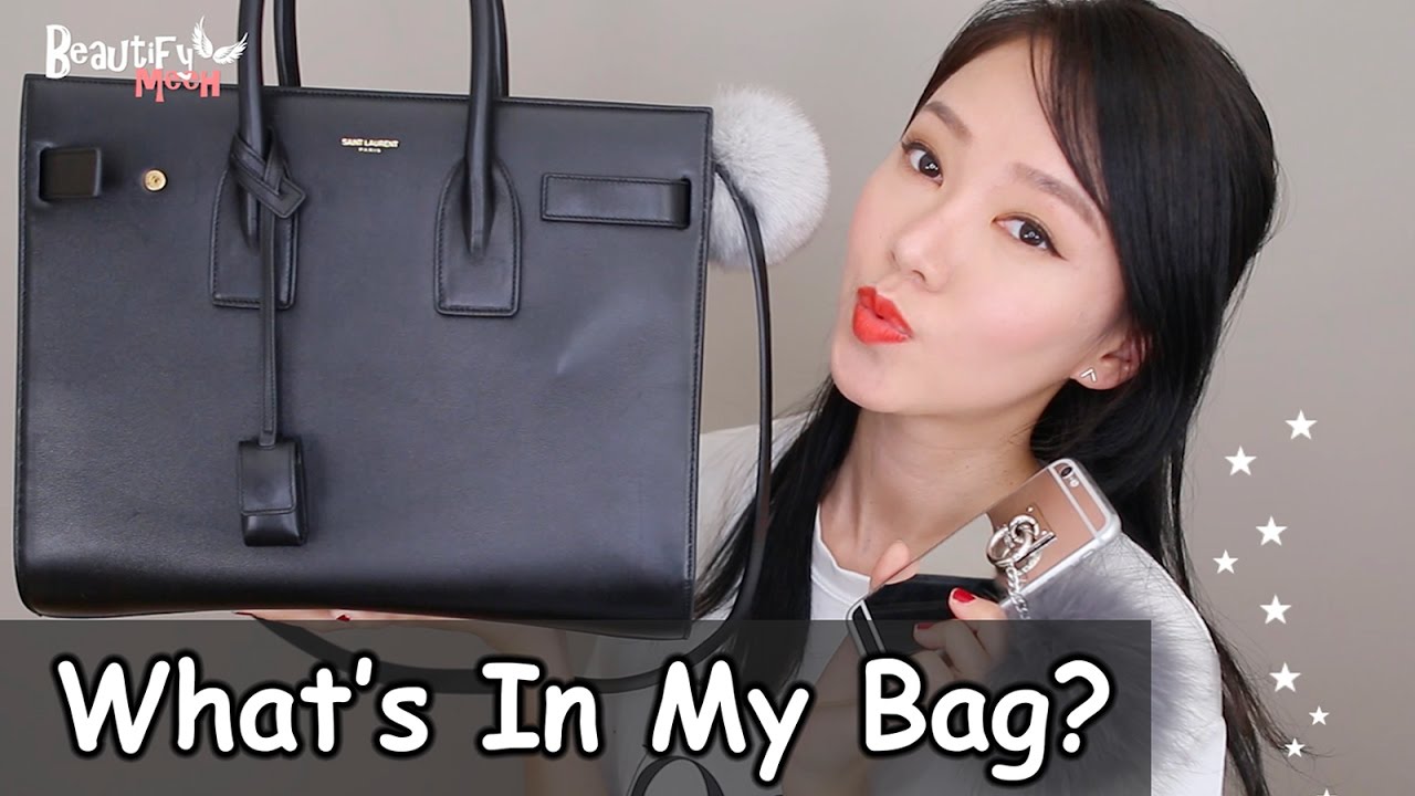 YSL Sac de Jour Review, What's In My Bag