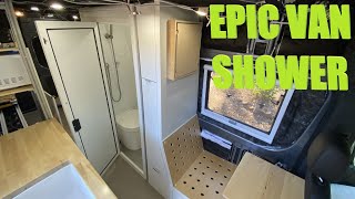 How I Put A Full BATHROOM & SHOWER Inside My Van