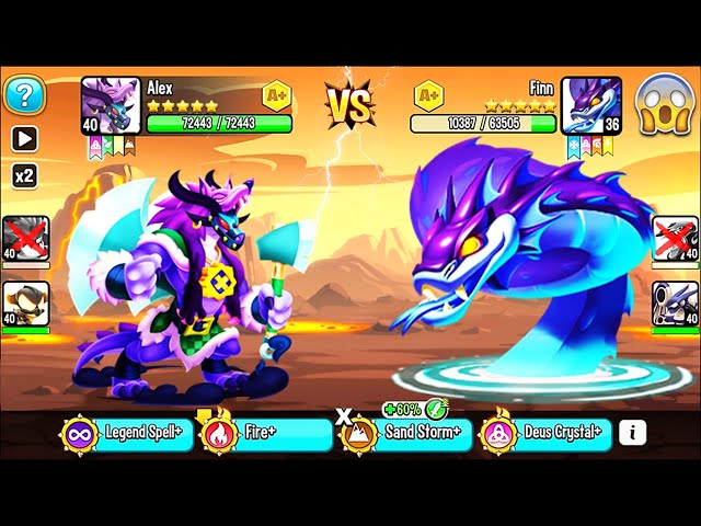 Dragon City: Axed Silencer Dragon | NEW League Battle 2025 [MAX